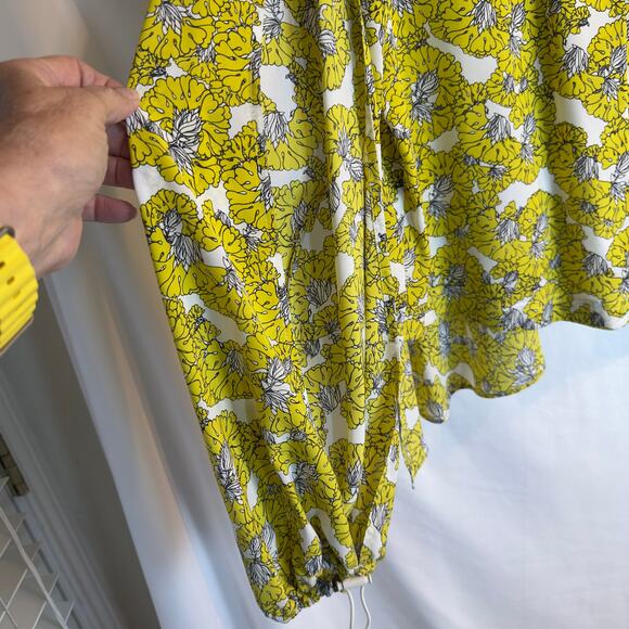 Robert Rodriguez Floral Blouse With Open Arm Styling S - Picture 3 of 8